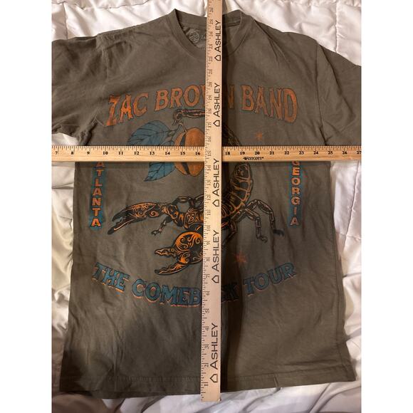 Zac Brown Band small concert T - Picture 2 of 4